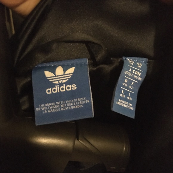 SOLD Adidas Bomber Jacket (Navy Blue) - Picture 2 of 3